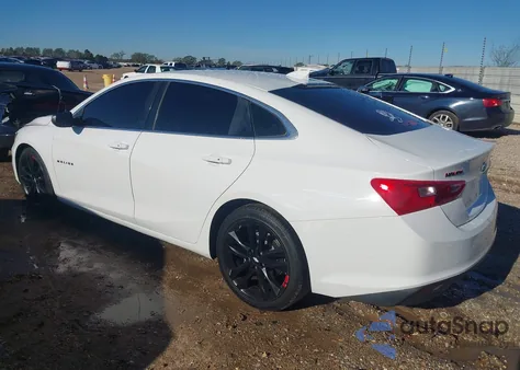 2018 Chevrolet Malibu Lt из США, поврежденный, VIN 1G1ZD5ST6JF123910